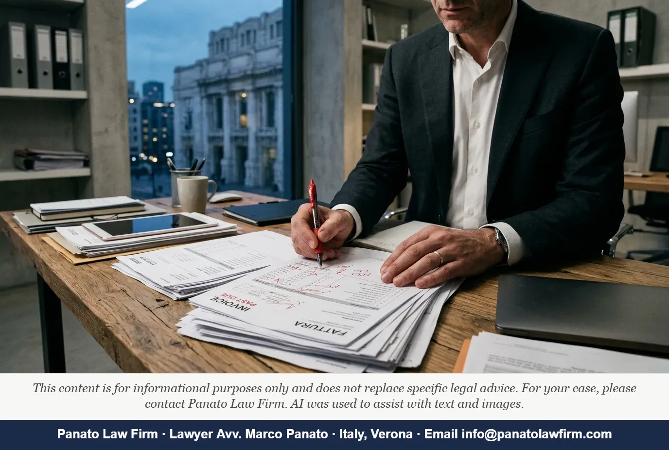 EU Late Payment Regulation Italy 2026: Claim Your Interest - Panato Law Firm — Verona