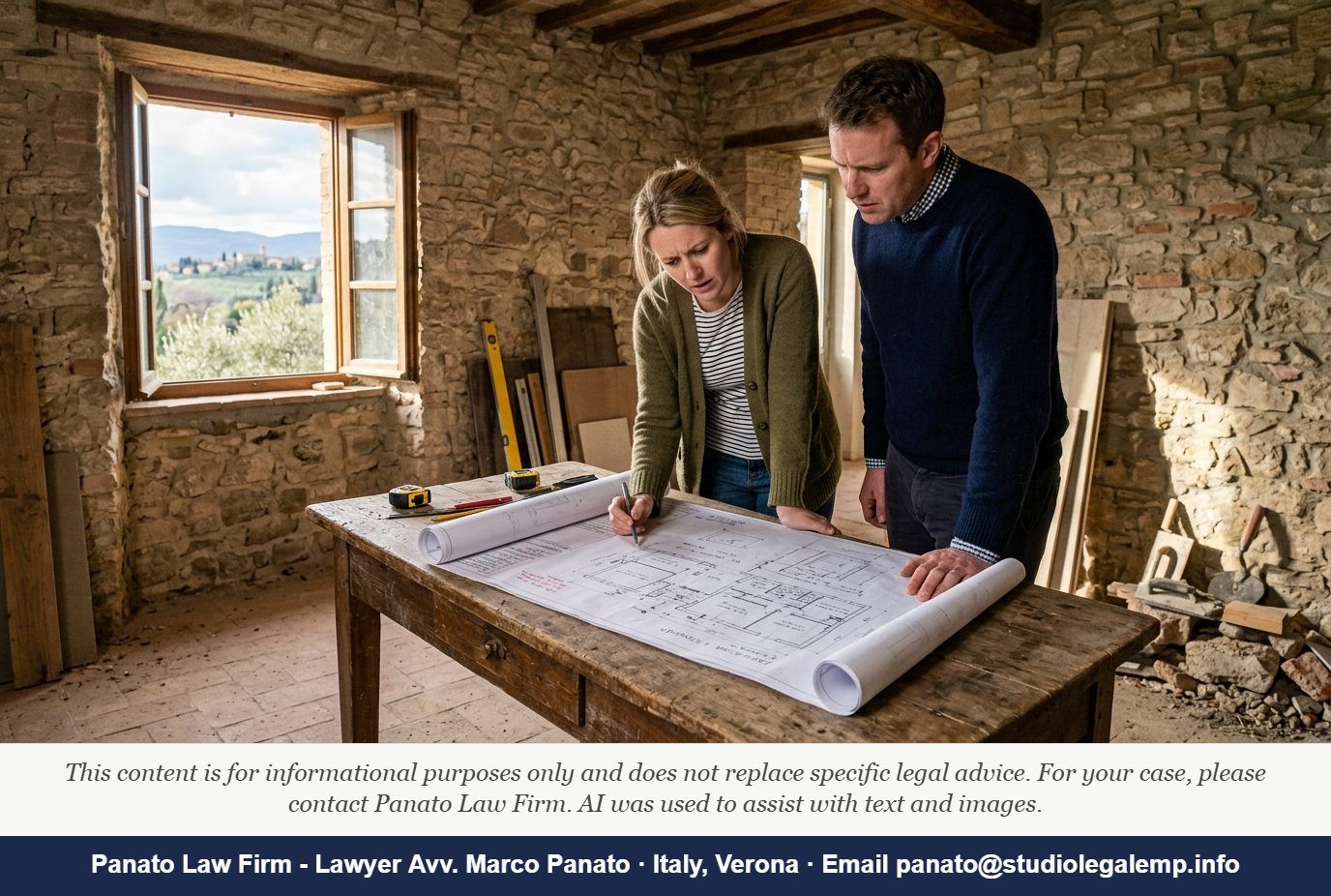 Italy Property Building Permit Compliance: Stato Legittimo - Panato Law Firm — Verona