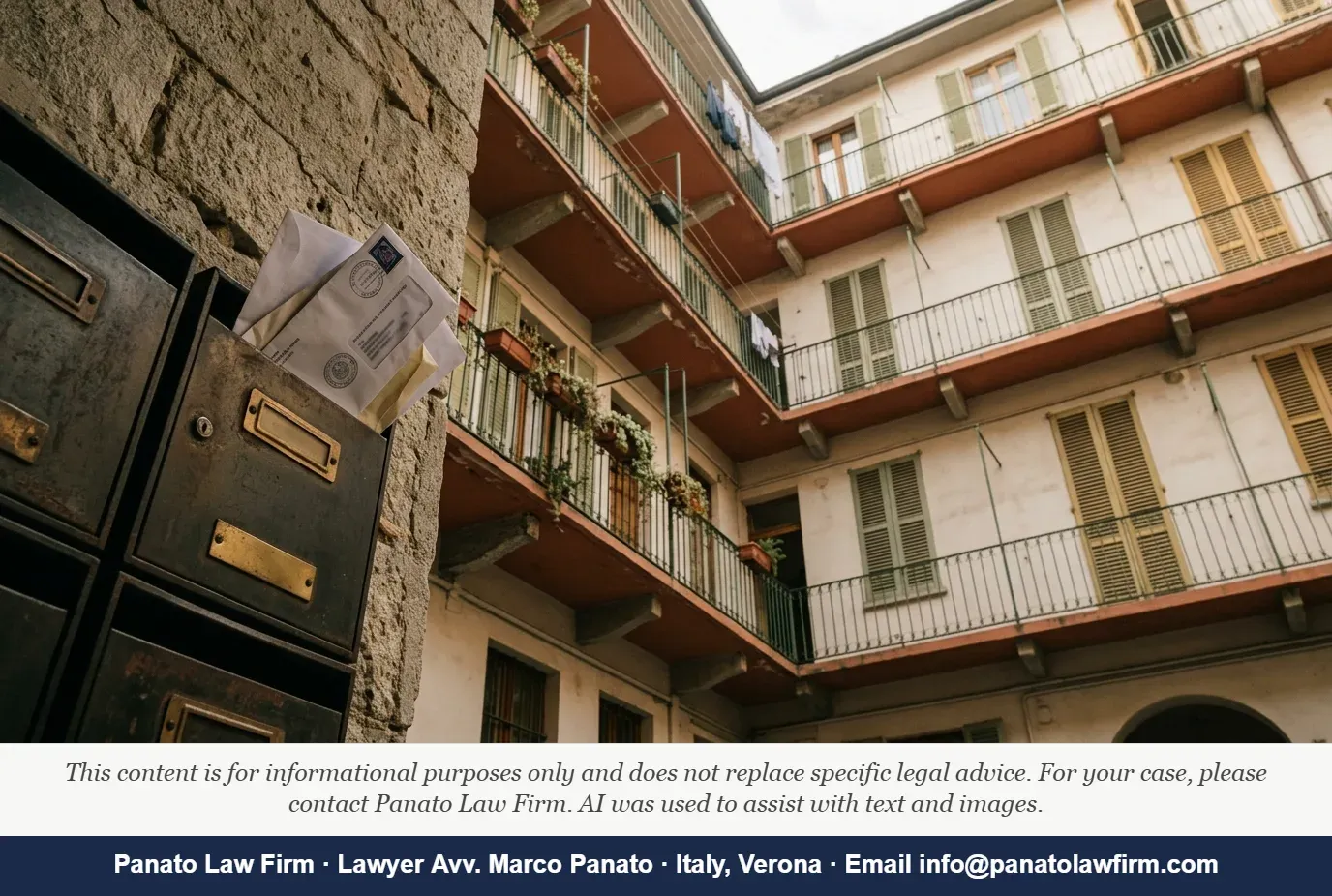 Italian Condominium Arrears Recovery: 2026 Reform Guide - Panato Law Firm — Verona
