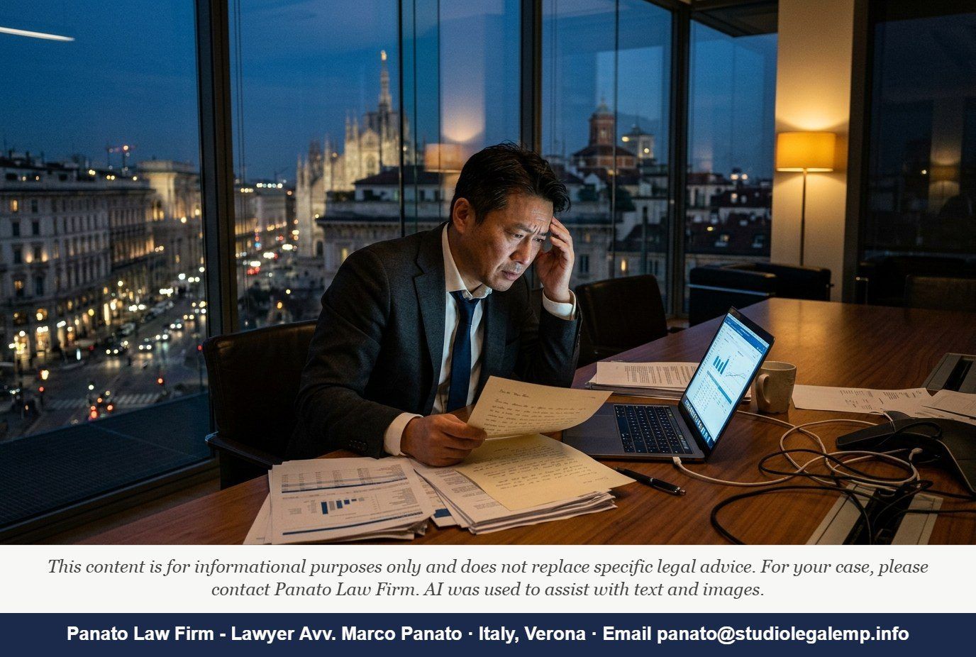 Italy Business Crisis Code: Foreign Directors' Guide - Panato Law Firm — Verona