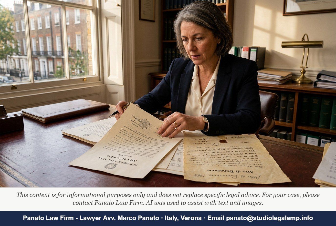 Italy Lifetime Gifts Inheritance Recalculation Heirs 2026 - Panato Law Firm — Verona