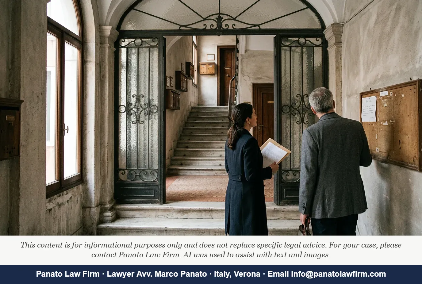 Italian Condominium Fees Liability When Buying an Apartment - Panato Law Firm — Verona