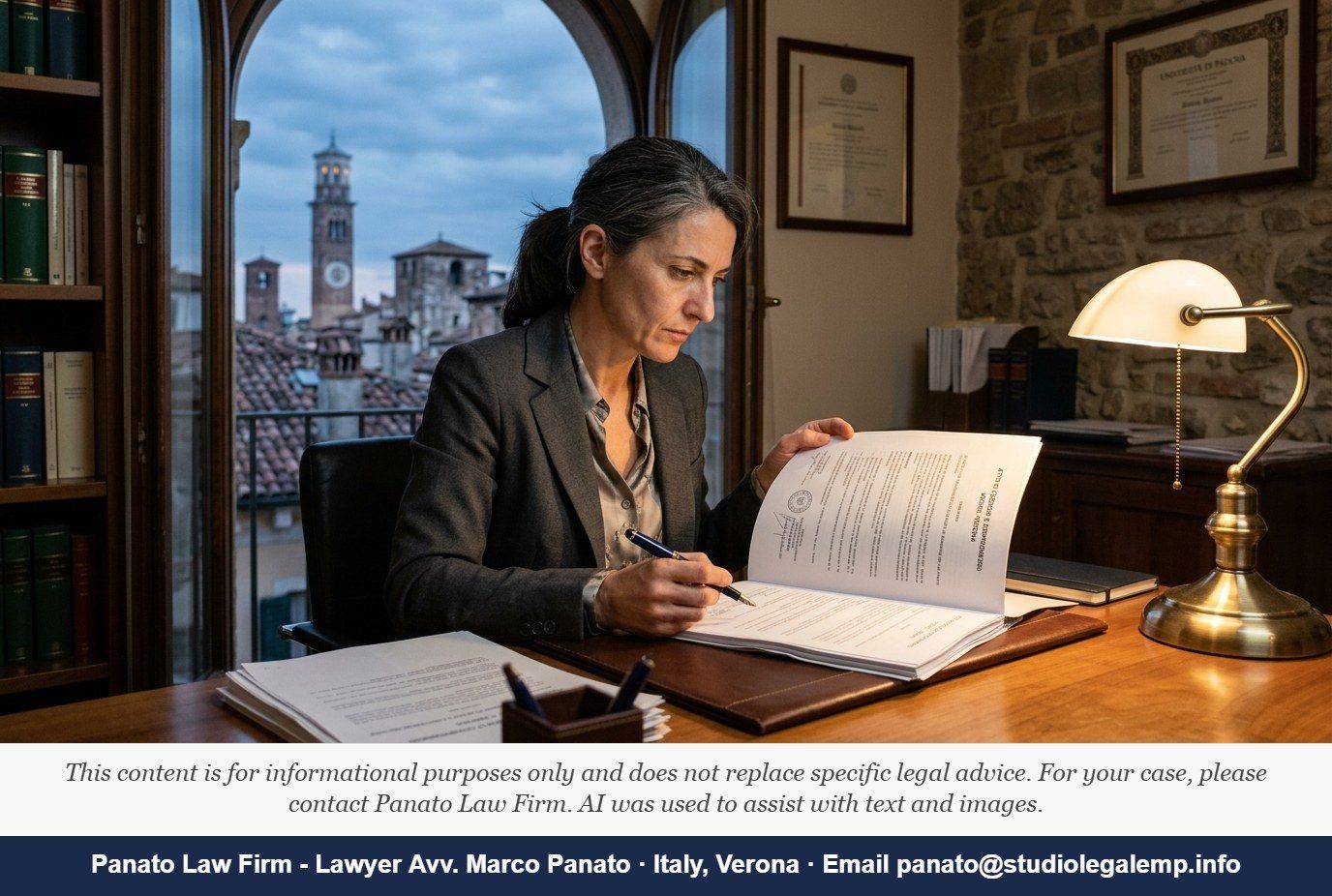 Atto di Precetto: Italy's Enforcement Writ Guide - Panato Law Firm — Verona