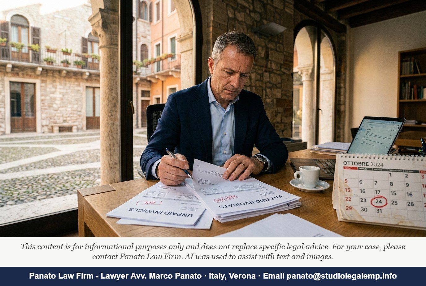 Statute of Limitations on Italian Commercial Debt - Panato Law Firm — Verona